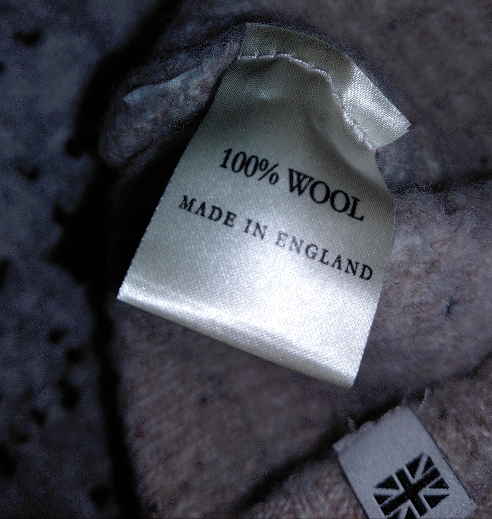 Peregrine British Wool Ford Crew Jumper oatmeal M - Picture 13 of 16